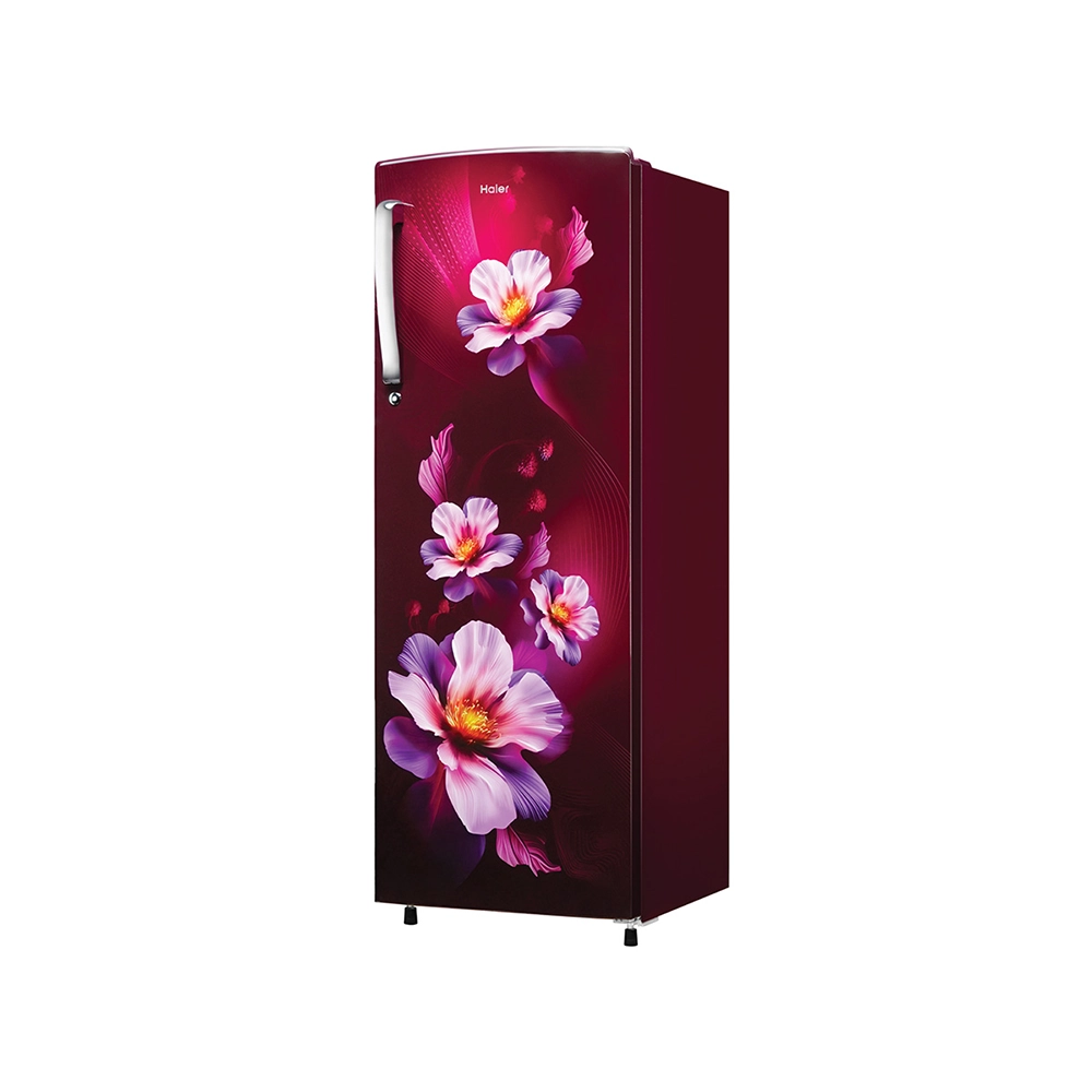 Haier 253 L  2 Star  Red Karen  Single Door Refrigerator